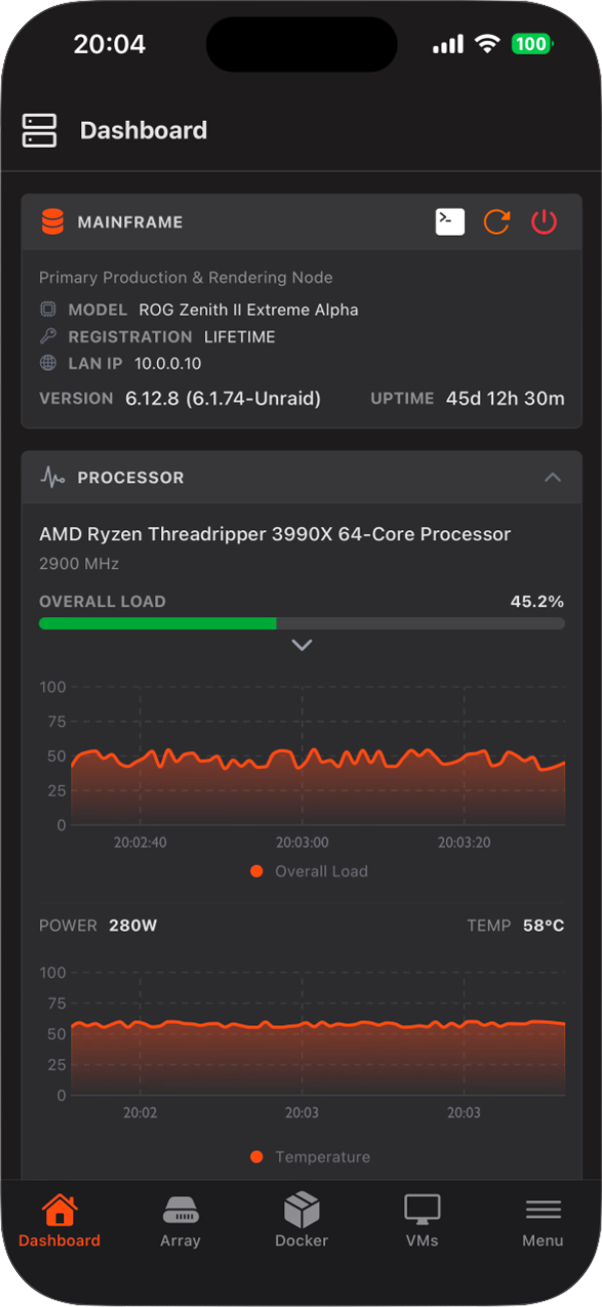 Real-Time Dashboard Preview